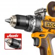 INGCO Κρουστικό Δραπανοκατσάβιδο Compact Μπαταρίας 20V Li-Ion SOLO 96Nm με Jacobs Τσοκ CIDLI209685